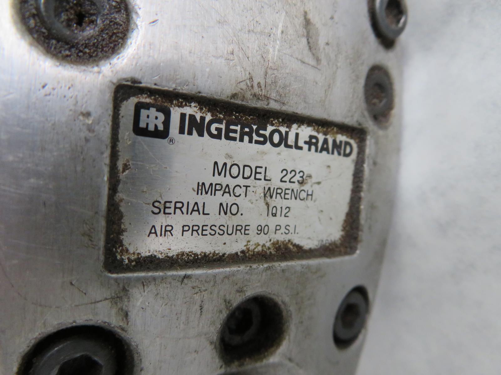 INGERSOLL RAND 223 1/2" INCH DRIVE PNEUMATIC IMPACT WRENCH IR223 eBay