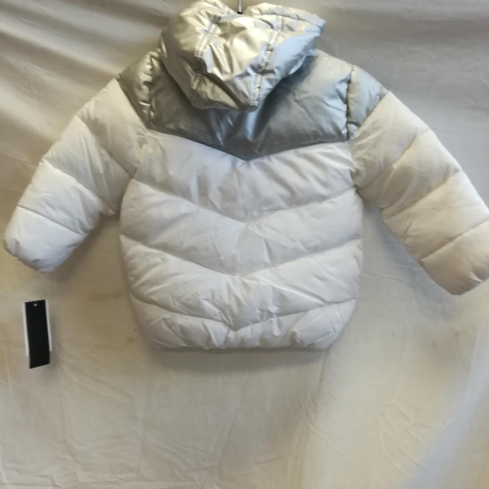 Steve Madden baby Puffer Jacket ,24 Months, White/Silver | eBay