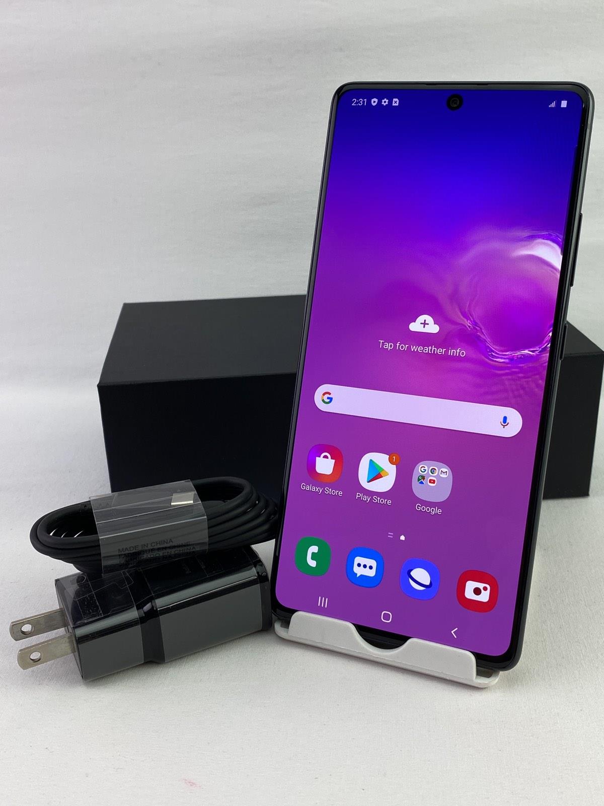 samsung galaxy s10 lite prism black