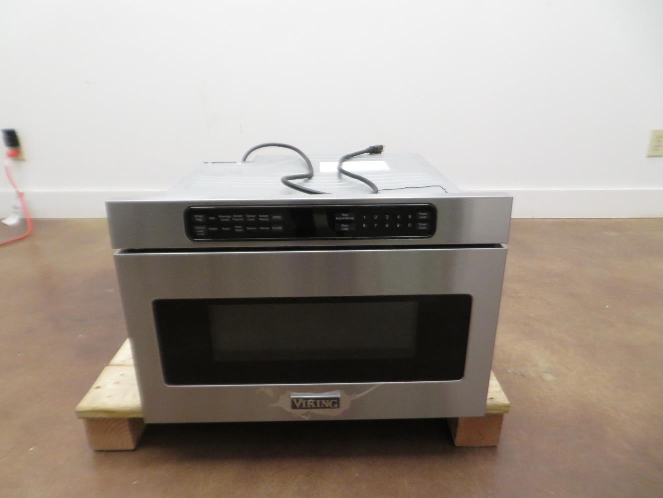 Viking 24" Undercounter DrawerMicro Microwave Oven VMOD5240SS Perfect