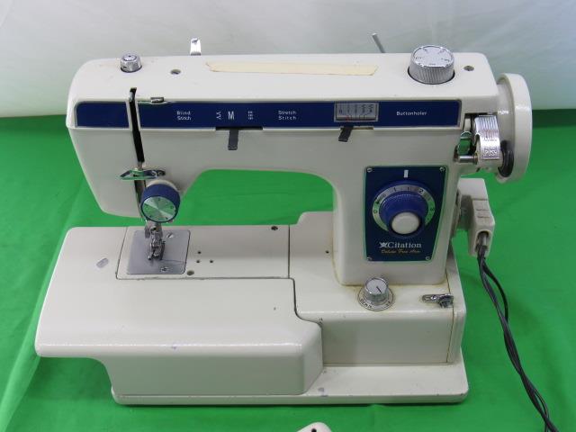 Portable Vintage Brother Wizard Citation Sewing Machine