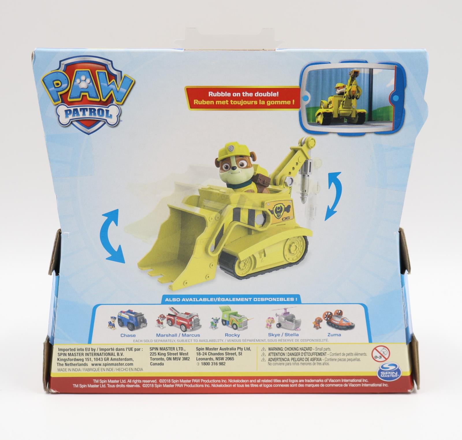 paw patrol movable figures