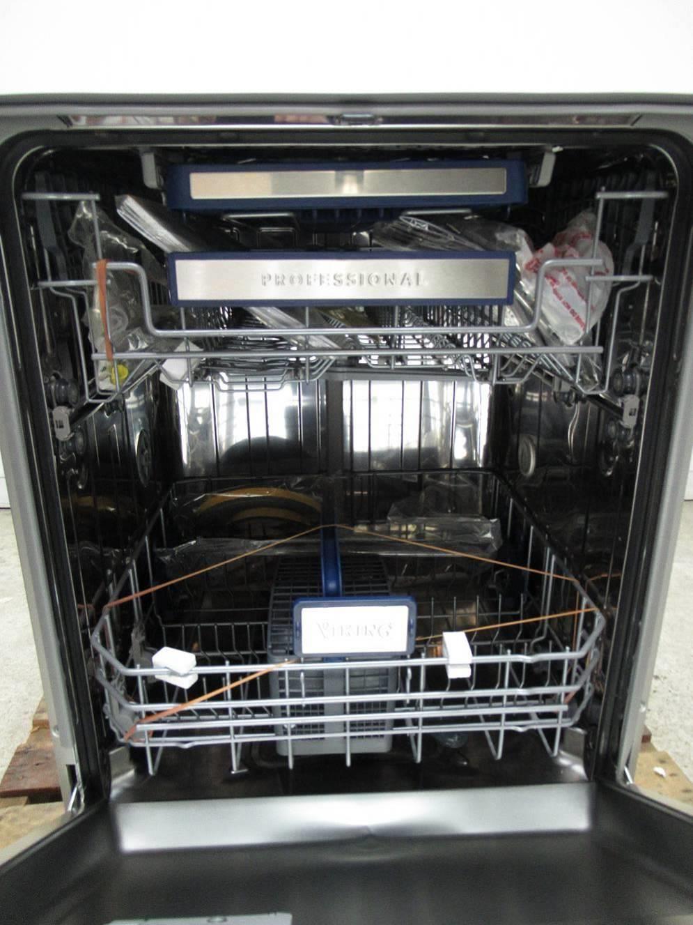 Viking 24" 6 Wash Cycle 3RD Rack Turbo Dry Fully Integrated PR