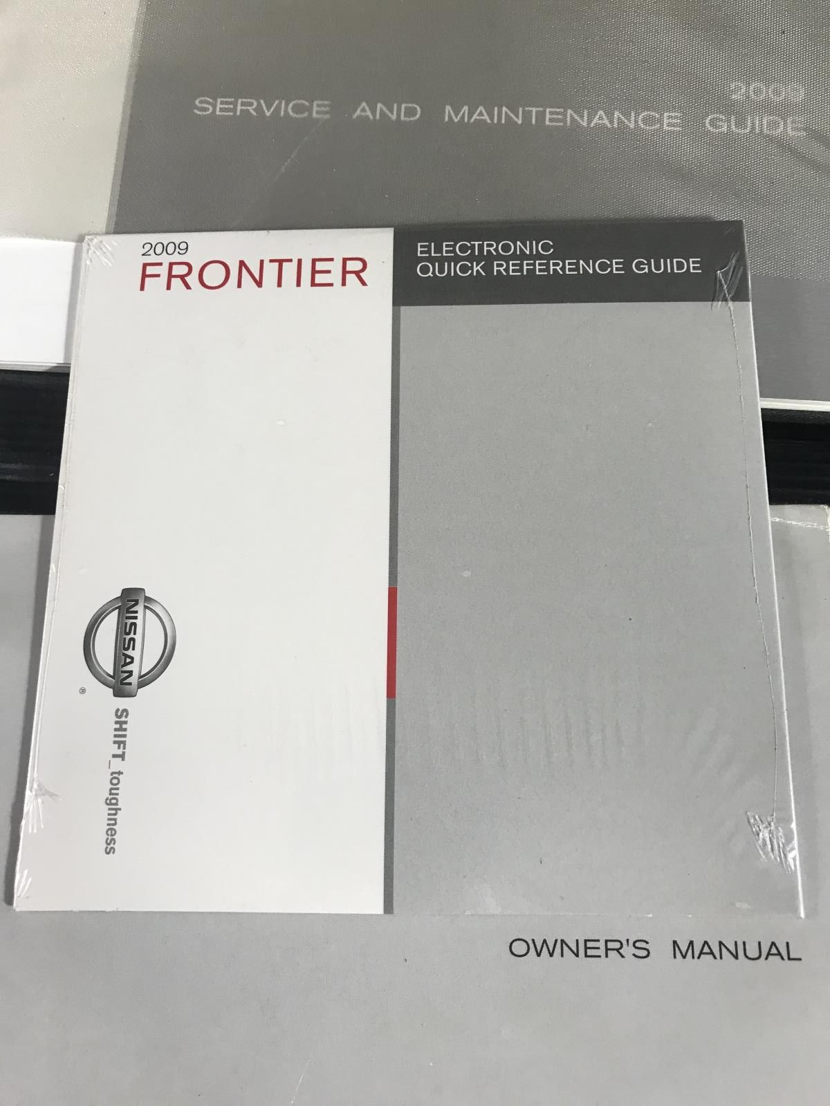 2009 Nissan Frontier Owners User Manual Electronic Quick Reference