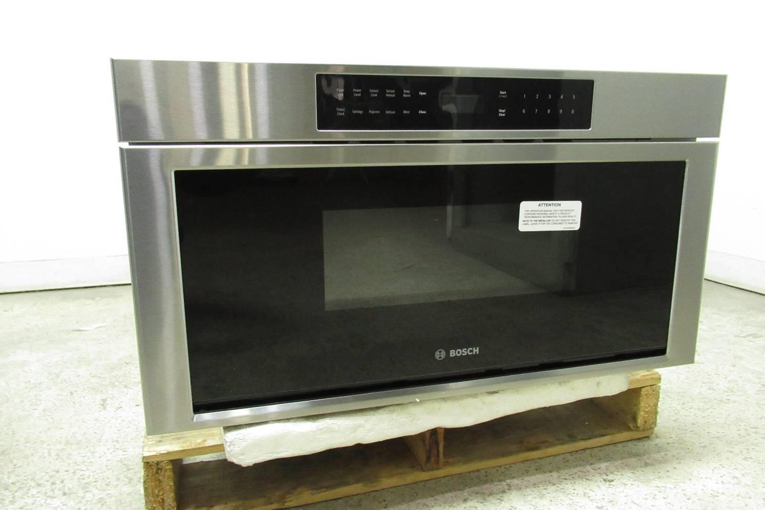 Bosch 800 Series 30" 1.2 cu.ft SS 950W Touch Control Microwave Drawer