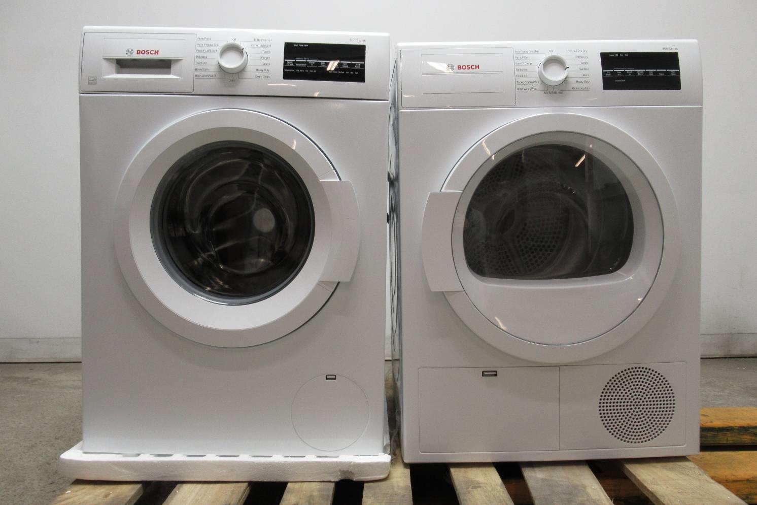 Bosch 300 Series Front Load WHT Washer+Ventless Dryer WAT28400UC / WTG86400UC eBay