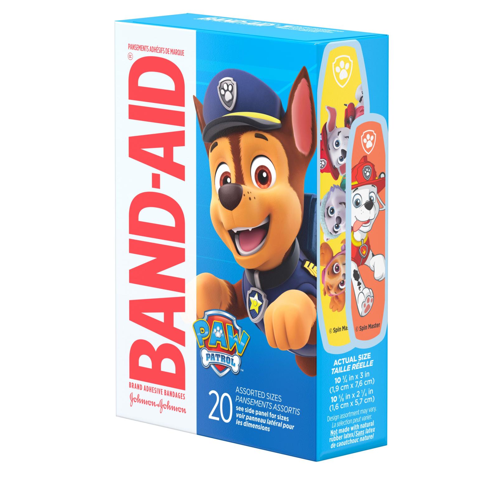 BandAid PAW Patrol Bandages 20ct 381371165896 eBay