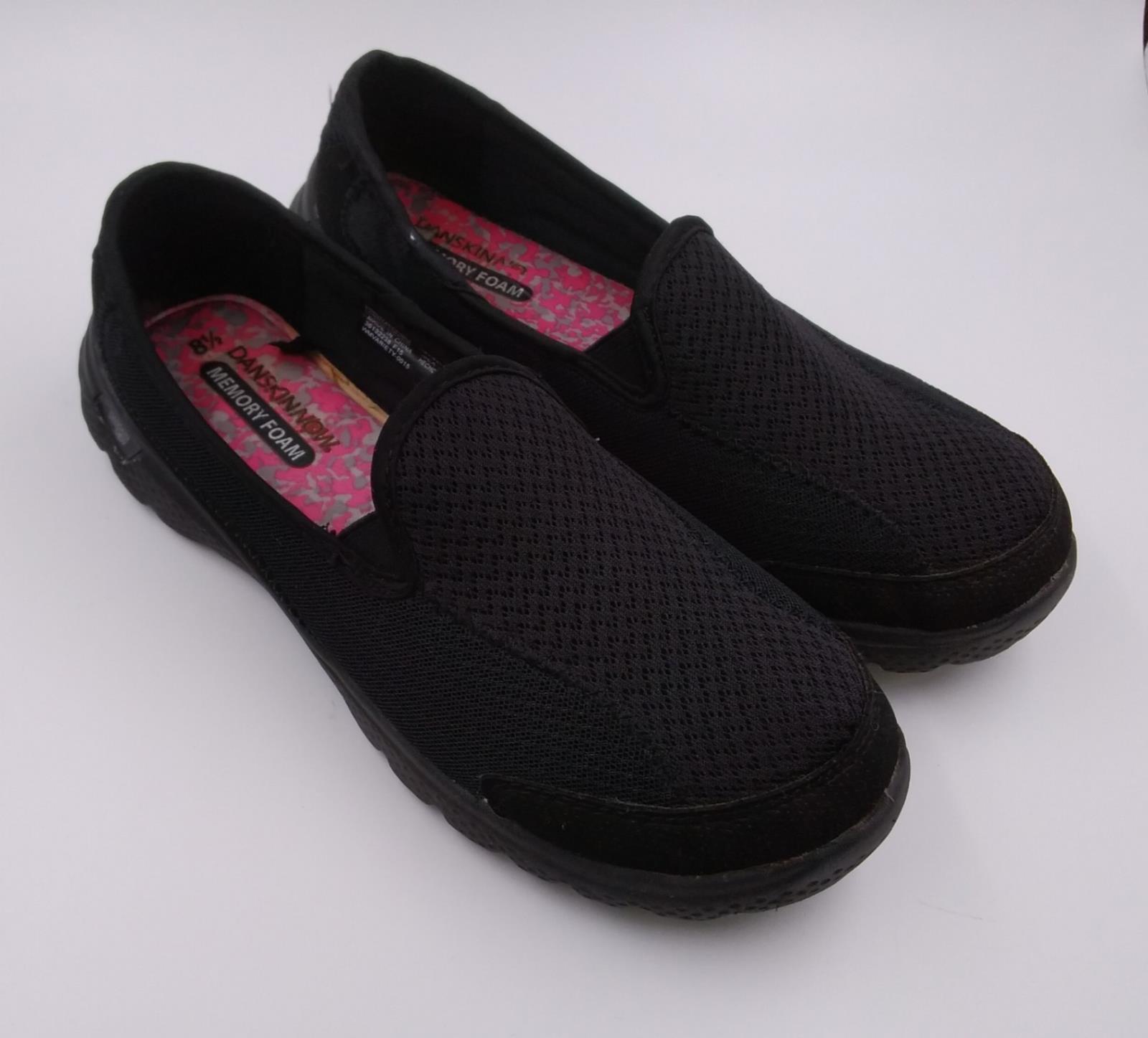 Danskin Now Womens Black Slip On Memory Foam Athletic Shoes Size 8.5 | eBay