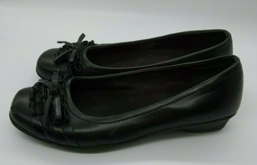 womens black casual slip ons