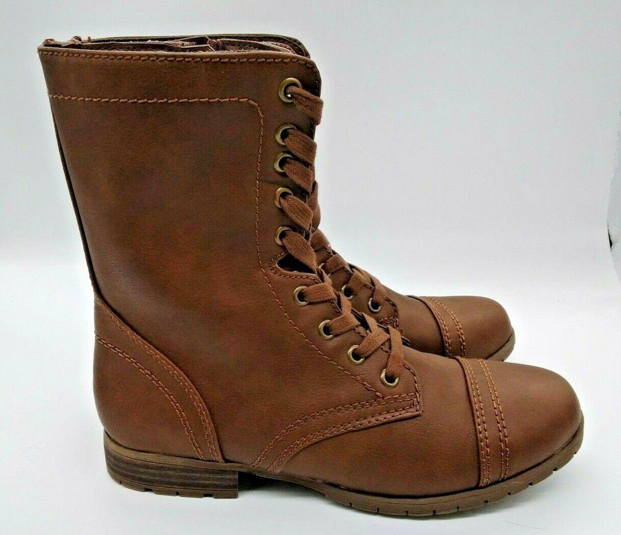 time and tru brown boots