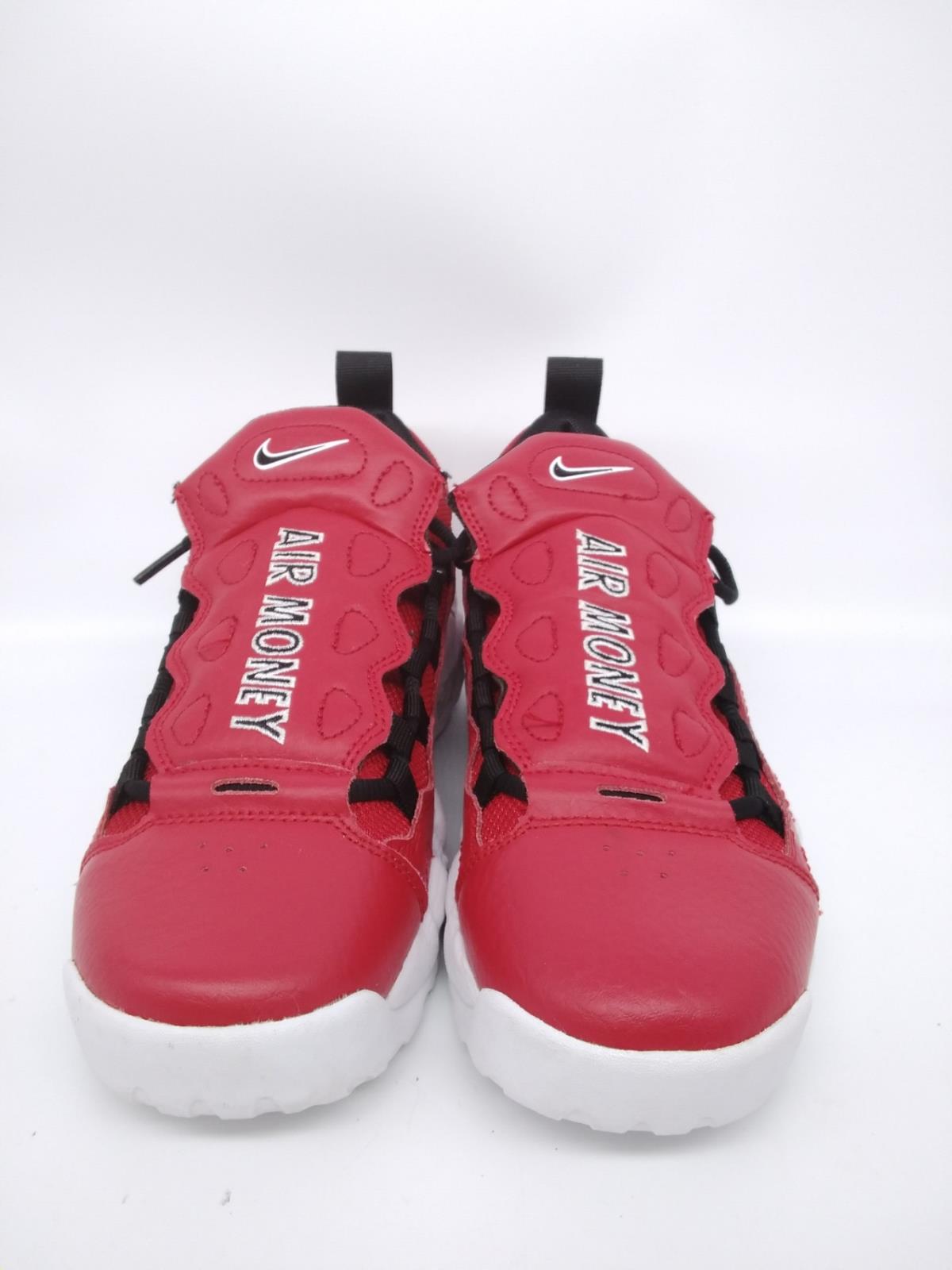 boys athletic shoes on Nike Air Money Boys Red Lace Up Basketball Ah5215 601 Athletic Shoes Size 4y Ebay