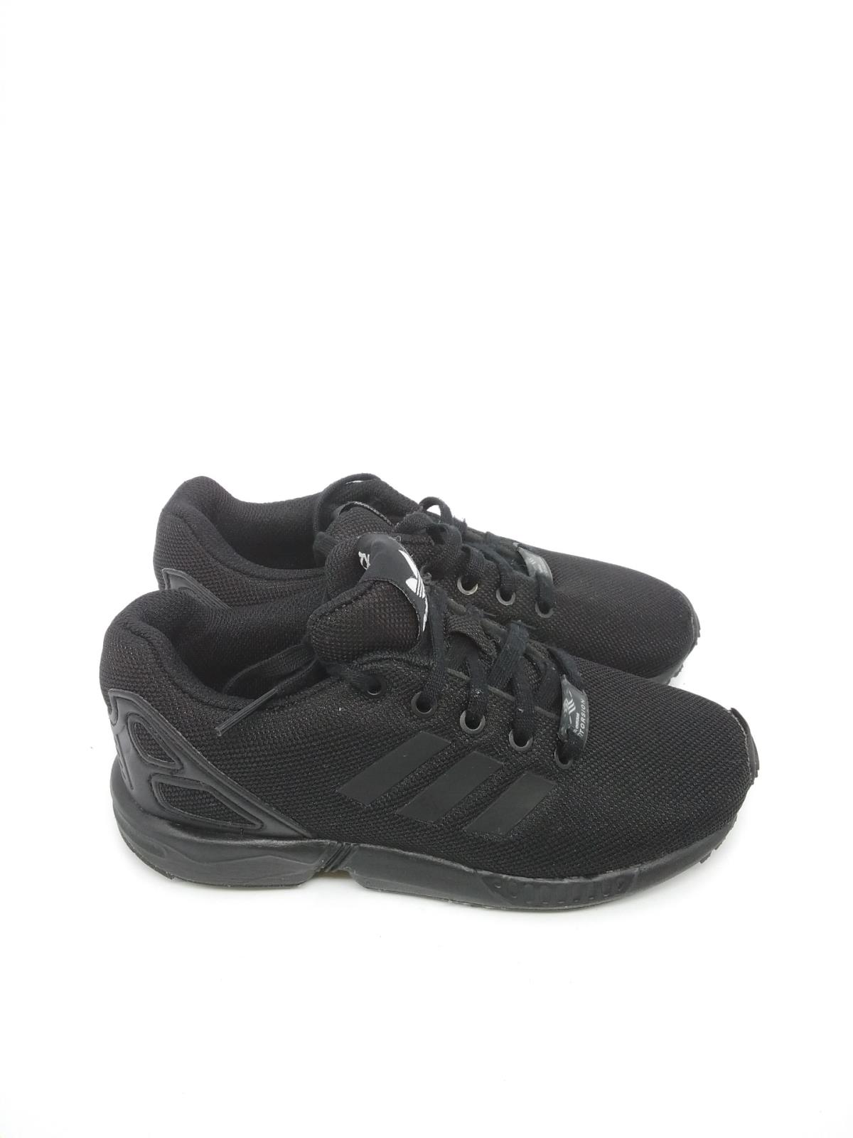 Adidas Torsion Unisex Kids Black Lace Up Mesh Athletic Shoes