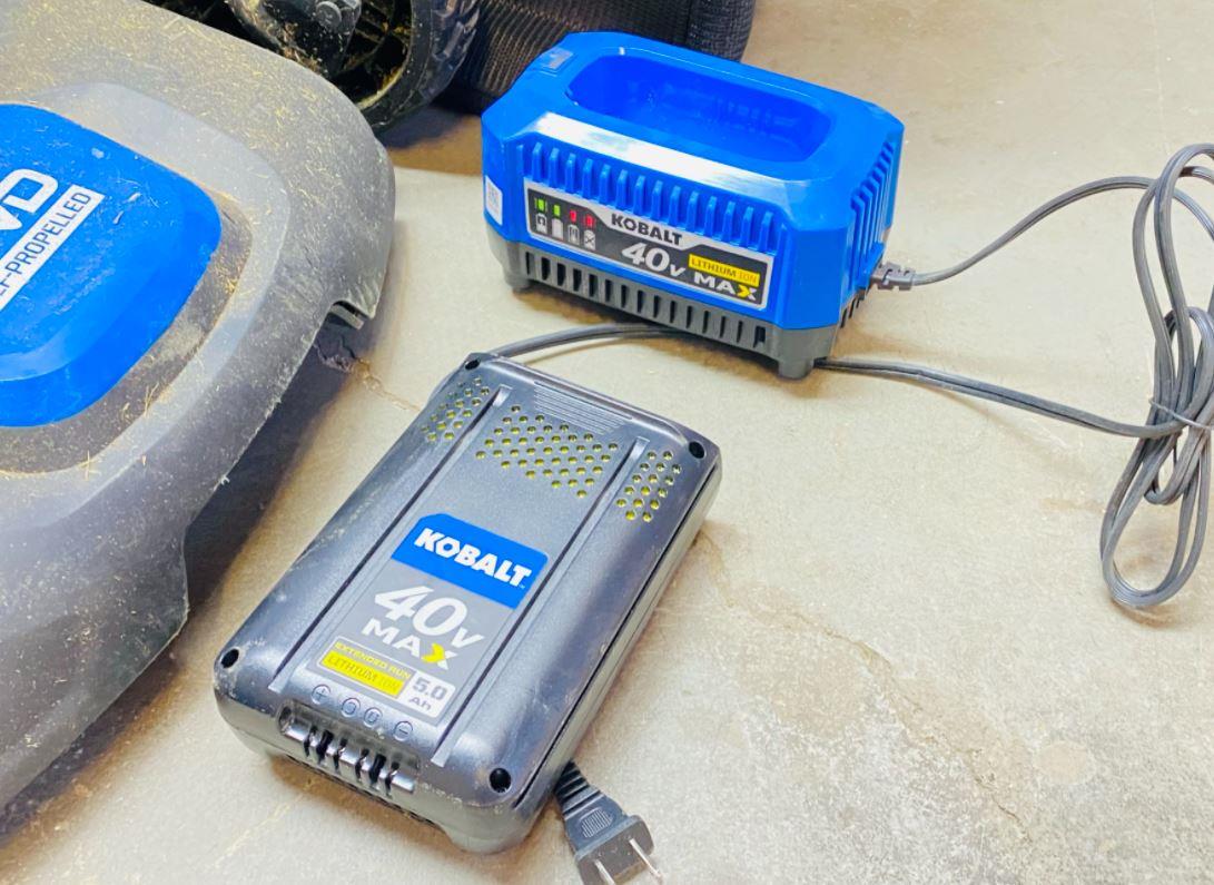 🌿 KOBALT 40v MAX BRUSHLESS 20" SELF PROPELLED CORDLESS LAWN MOWER KMP