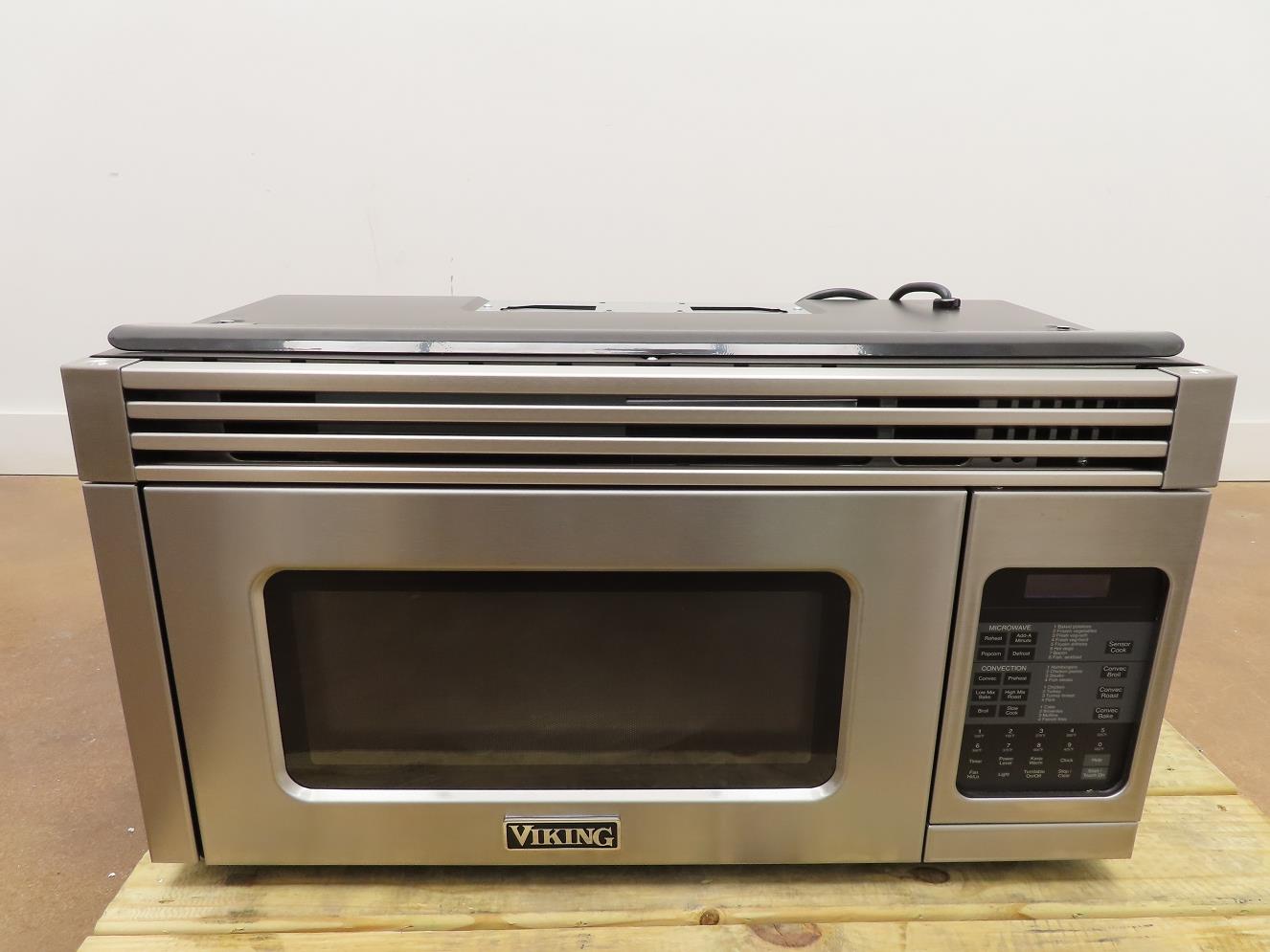 Viking Professional Series 30" Convect Over The Range Microwave