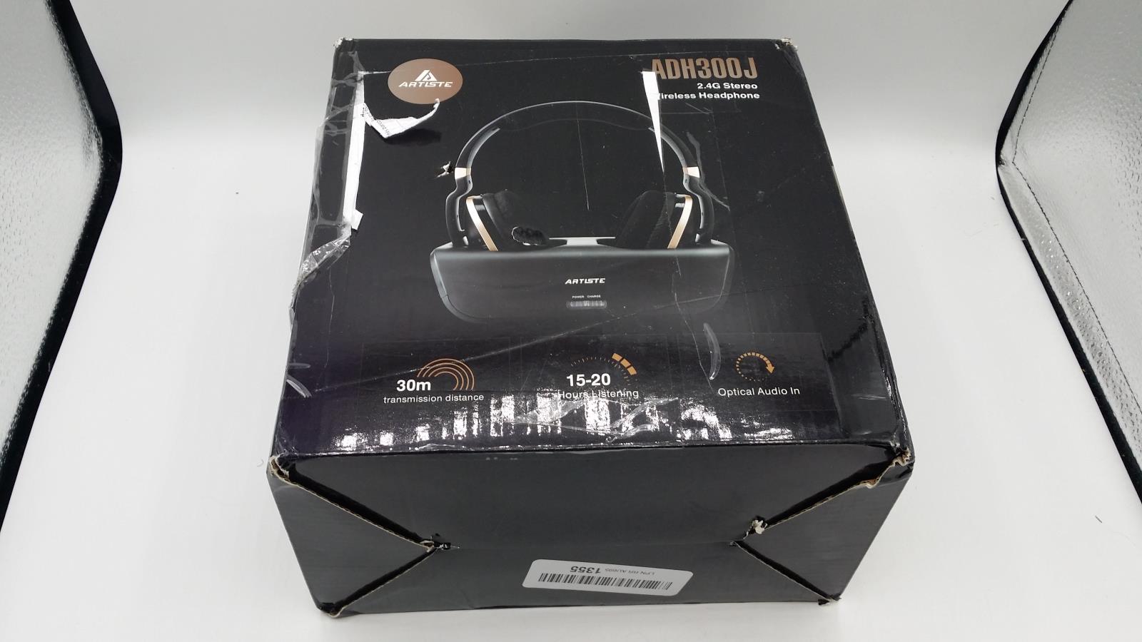 Wireless TV Headphones, Artiste ADH300 2.4GHz Digital Over-Ear Stereo