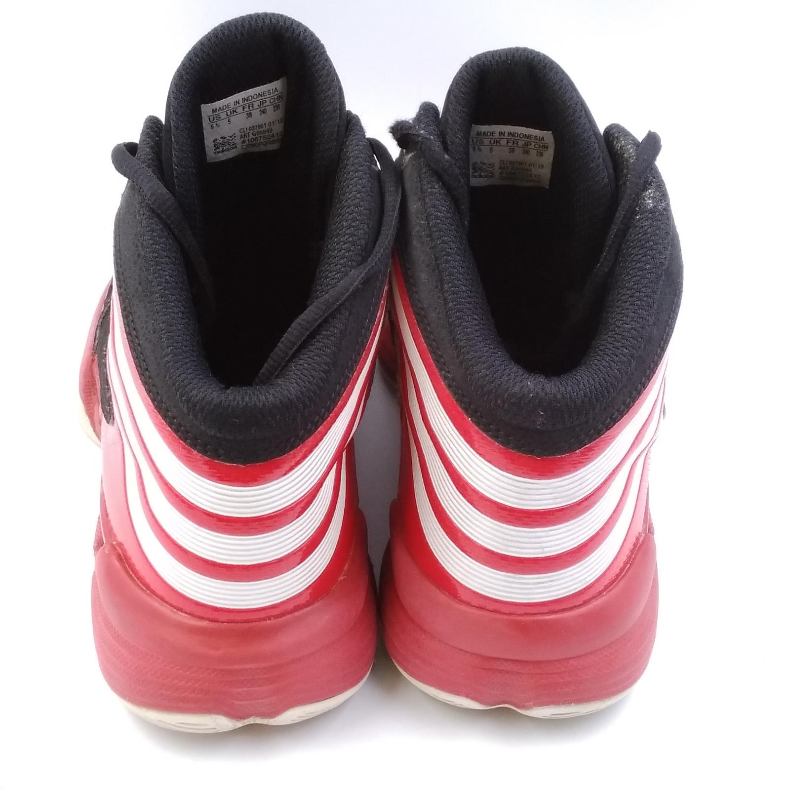 Adidas Cross Em Up 5 Boys Basketball Shoes Size 5.5 FZ1473