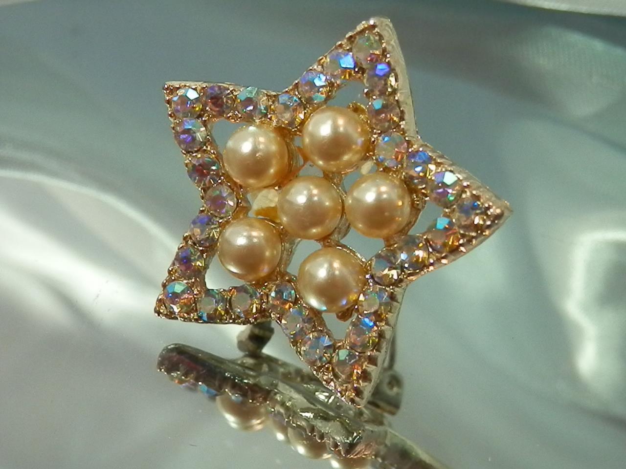 ◆STONEHENgE◆ 14K Pearl Piercing M0822 Single 14K Solid Gold Moonstone With Turquoise Conch Hoop