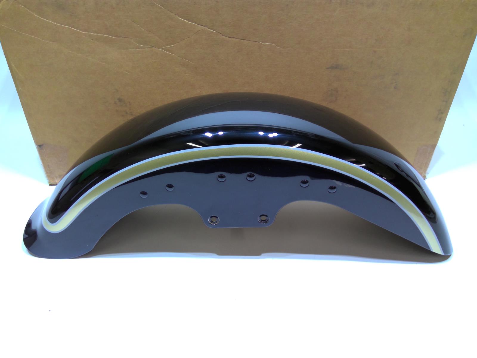 New Genuine Harley 2000-2017 Softail FLSTF Fat Boy Navy Front