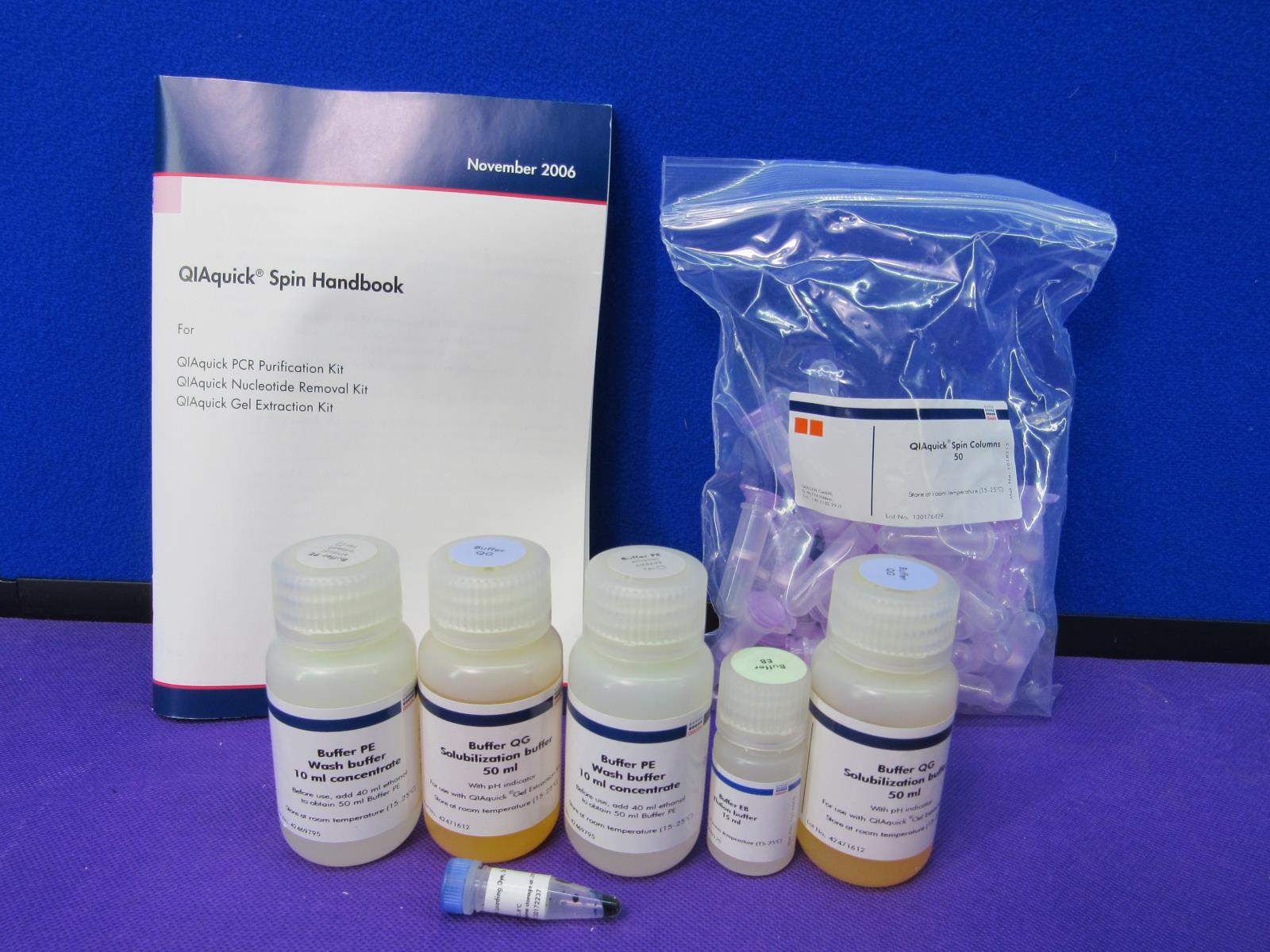 Qiagen QIAquick Gel Extraction Kit CAT. NO. 28704 | eBay