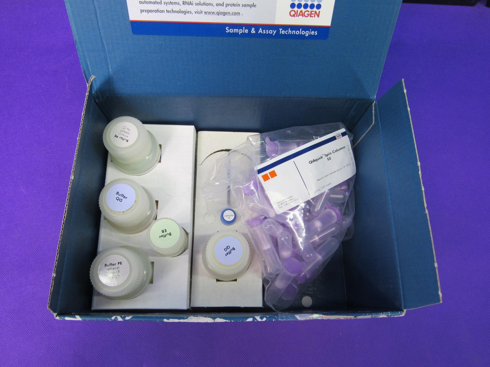 Qiagen QIAquick Gel Extraction Kit CAT. NO. 28704 | eBay