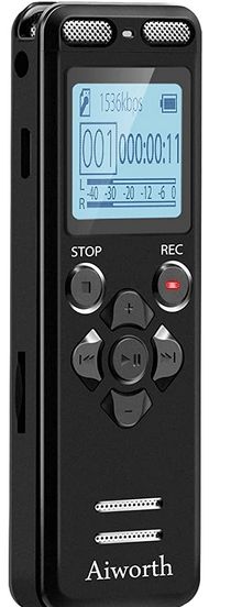 Details about   Aiworth E36 Voice Recorder with USB 3.0 SD/TF Carder Reader 