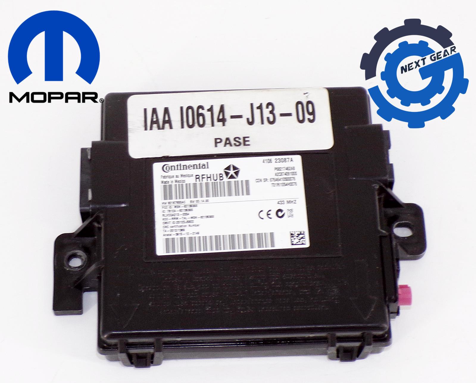 「RT-200017」 New OEM Mopar Receiver Hub RFHUB for 2014 Durango Grand Cherokee