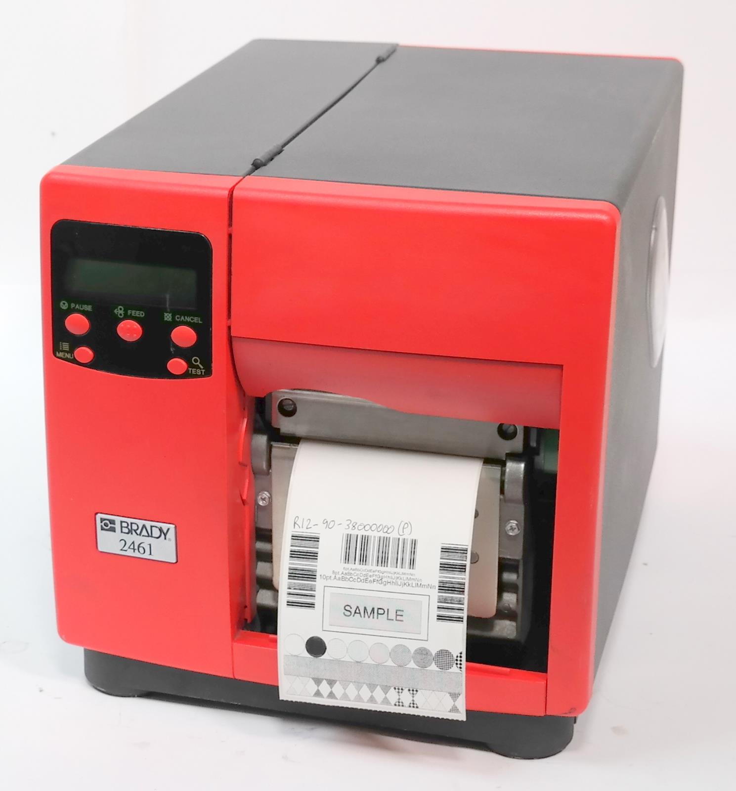 Brady 2461 DMX-I-4206 R12-90-38000000 Thermal Transfer Barcode