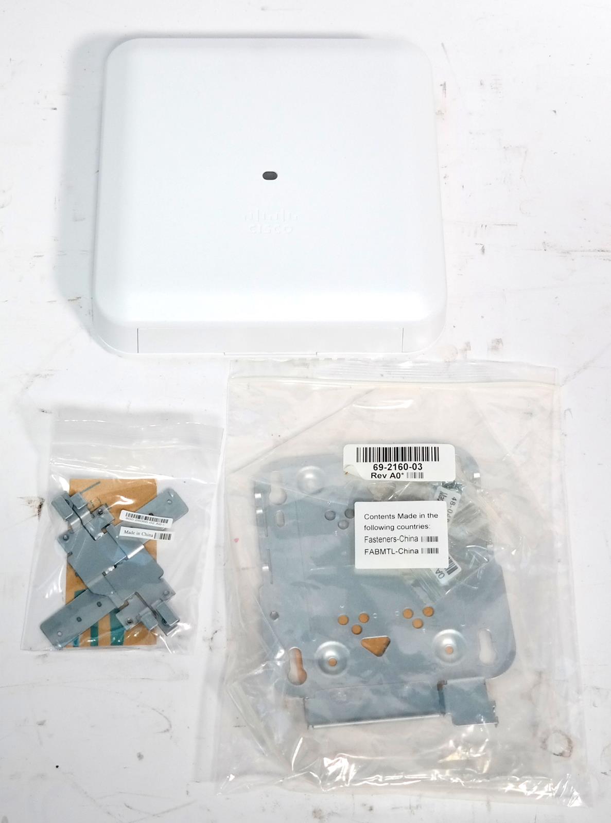 Cisco AIR-AP3802I-B-K9 Aironet 3800 100/1000/2500/5000 PoE/mGig