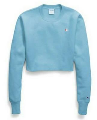 Sudadera corta para mujer Champion Life tejido inverso corte manga larga - Imagen 29 de 35