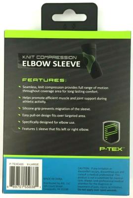 Manga de codo de compresión tejida negra PTEX P-TEXE400 - Imagen 5 de 7