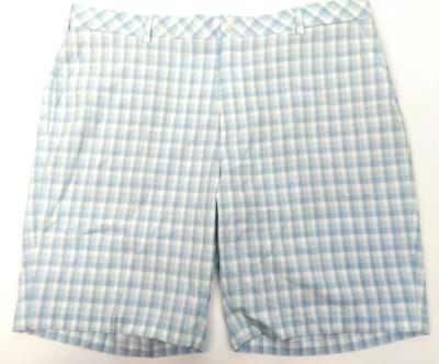 Pantalones cortos de golf Walter Hagen para hombre 11 Major Brush Stroke deportivos a cuadros - Imagen 4 de 6
