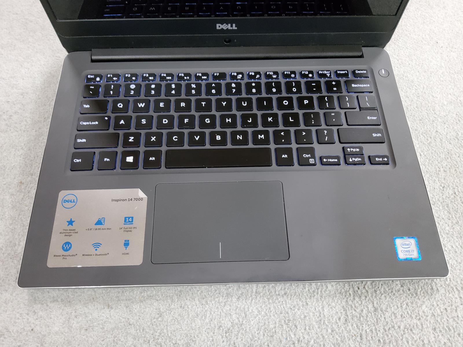 DELL Inspiron 7472 Intel Core i7-8550U 1.80GHz, 8GB, 128GB, 14