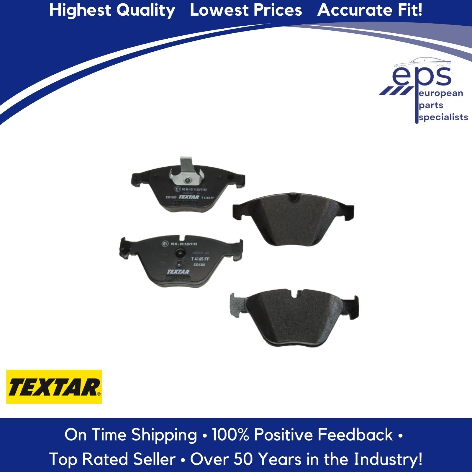 Front Brake Pad Set Select 200711 BMW 335 d i xi & 201116 Z4