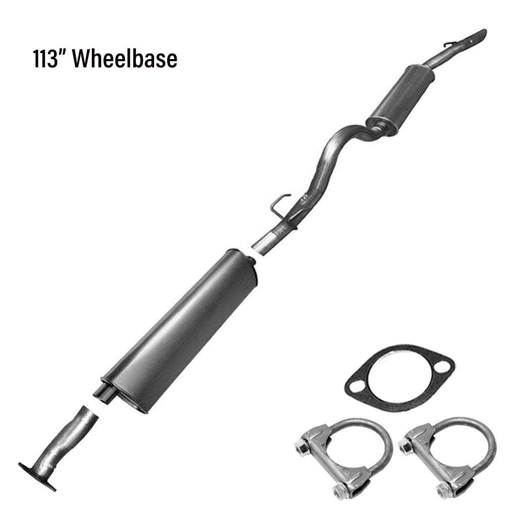 Resonator Muffler Exhaust fit 07-08 Uplander 02-04 Venture