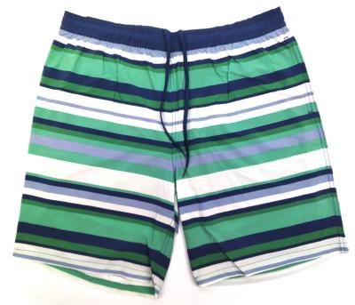 Kirkland Signature Men's Short Stretch Comfort Pocket Regular Stripped Swimwear