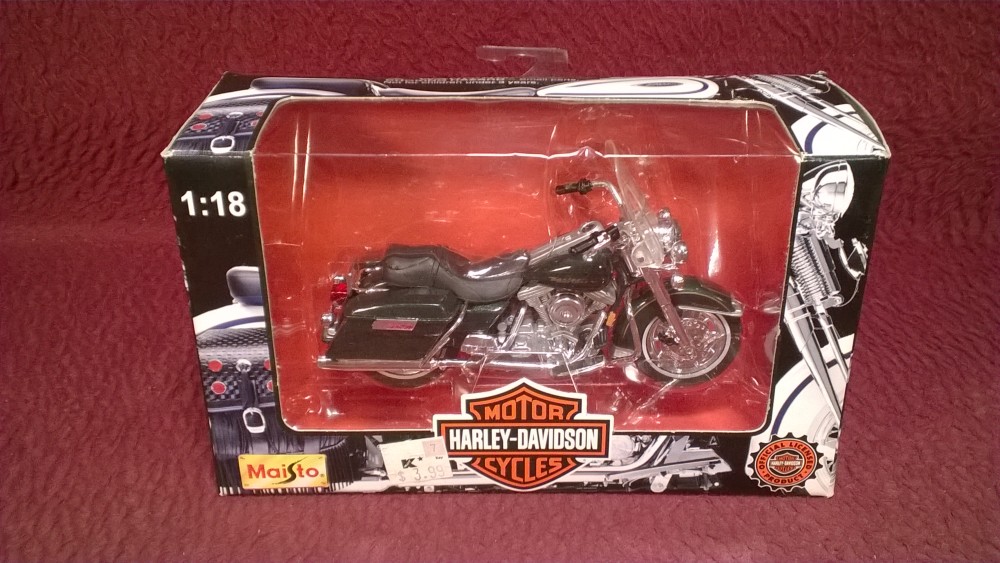 MAISTO #31360 1:18 HARLEY DAVIDSON MOTORCYCLE - NIB | eBay