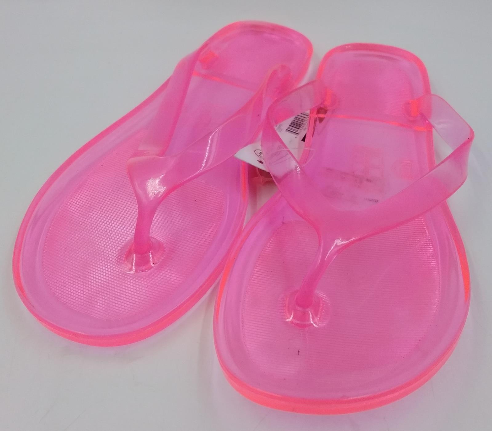 シューズ・サンダルその他 Unisex Rose Quartz Rubber Flip-Flops 4000029 Womens Ladies Pink Rubber Flip Flops Slide On Sandals Shoes