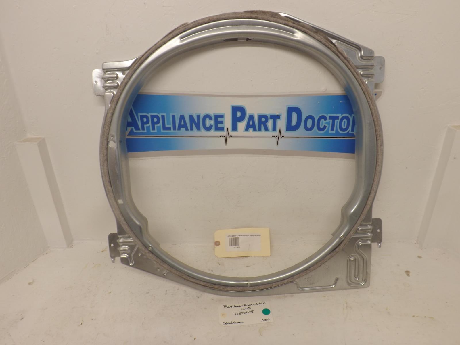 Speed Queen Dryer D518678 Bulkhead-Front-GALV-LMS New | eBay