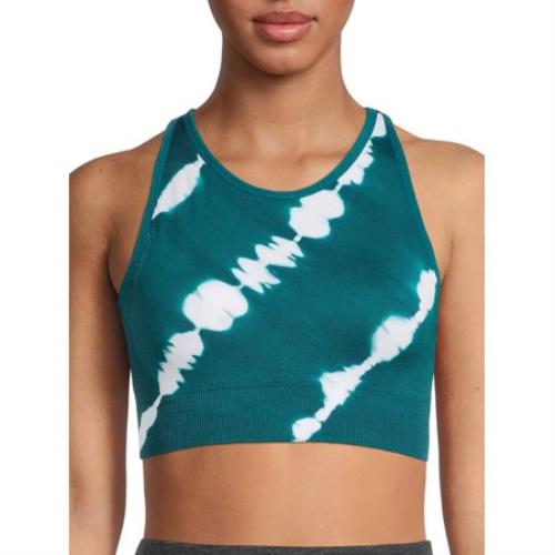 AVIA WOMENS MED. Support High Neck Strappy Back Sports Bra Size XXXL Green  New £11.34 - PicClick UK