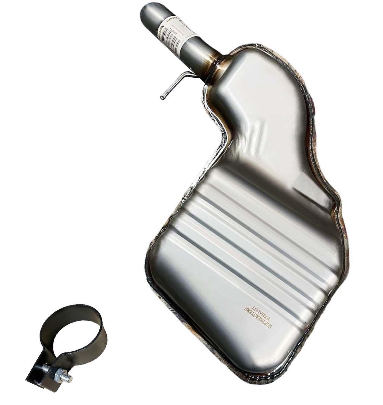 パーツ Rear Muffler R Muffler FUTABA 84A-M01 2010-2015 Toyota Prius 1.8L Rear Exhaust Muffler Genuine