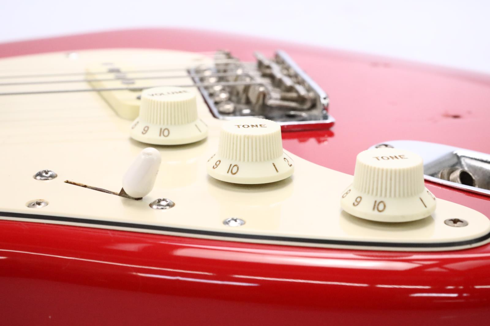 ESP 400 Series S-Style Red Guitar Lefty Righty Conversion w