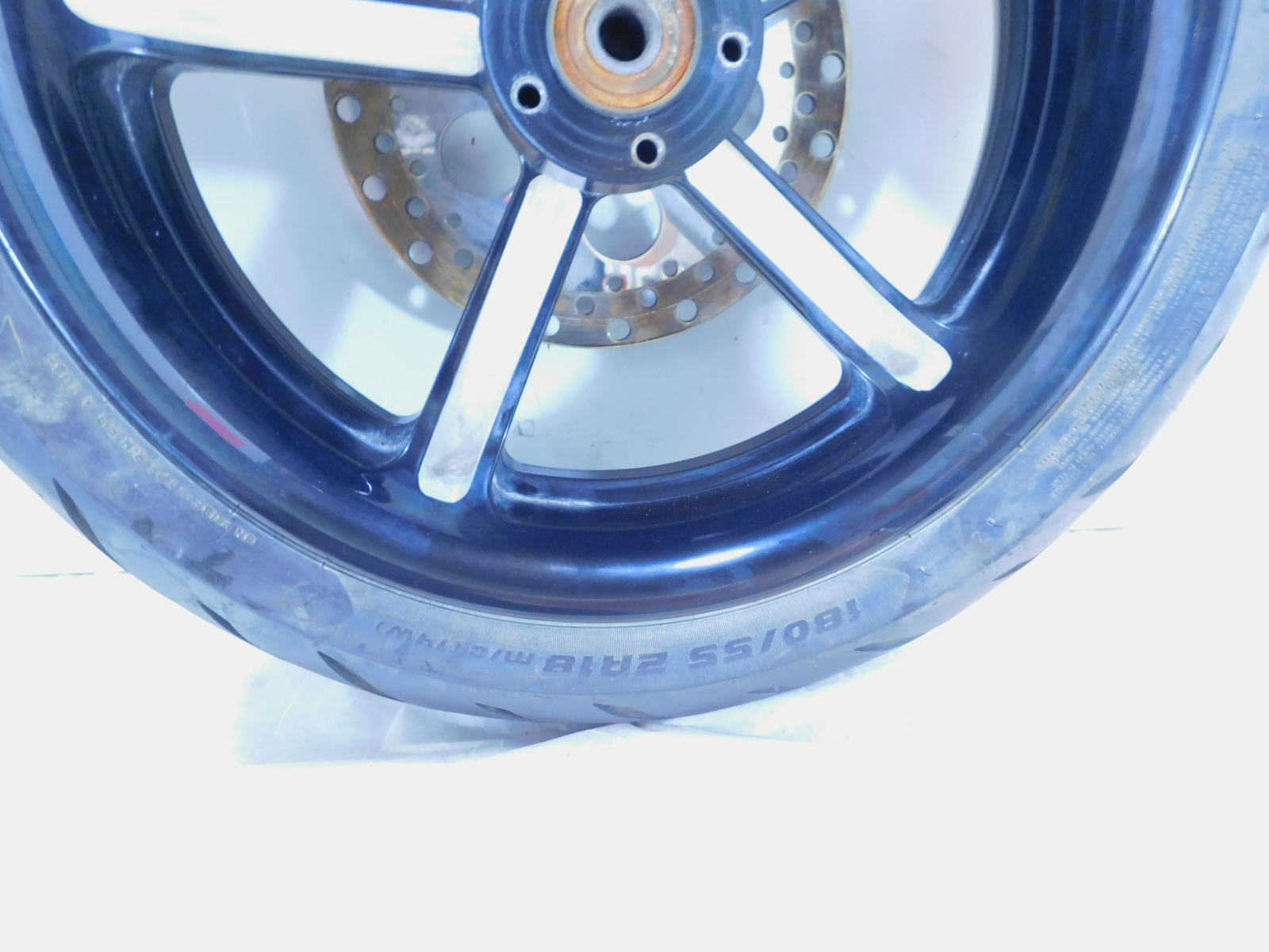 りん 2001 01 Titan Phoenix ZRM ZSX Softail EVO Black Rear Wheel Rim