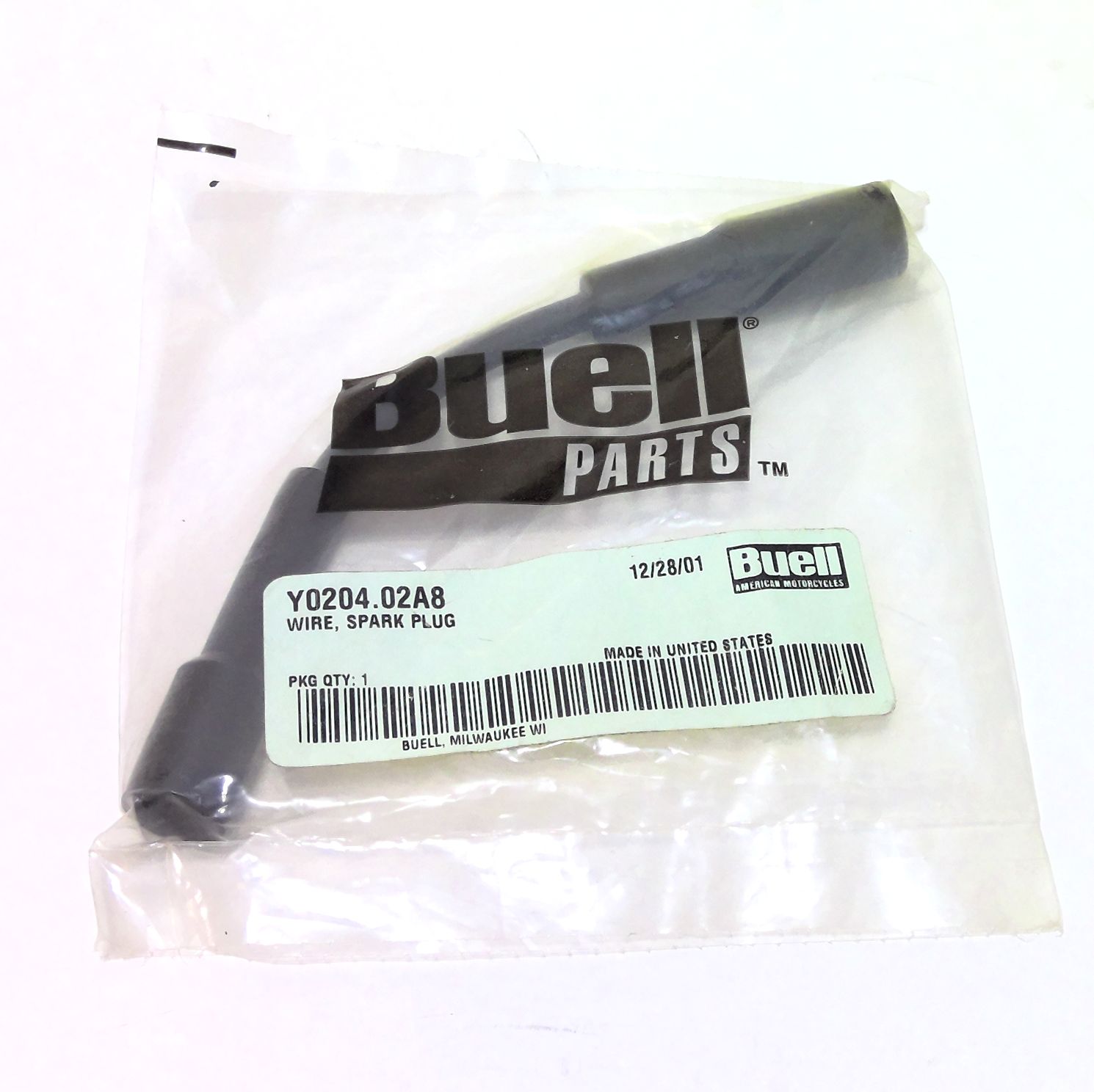 最新モデル NOS eBay | Y0204.02A8 Wire Plug Spark Buell Genuine アクセサリー