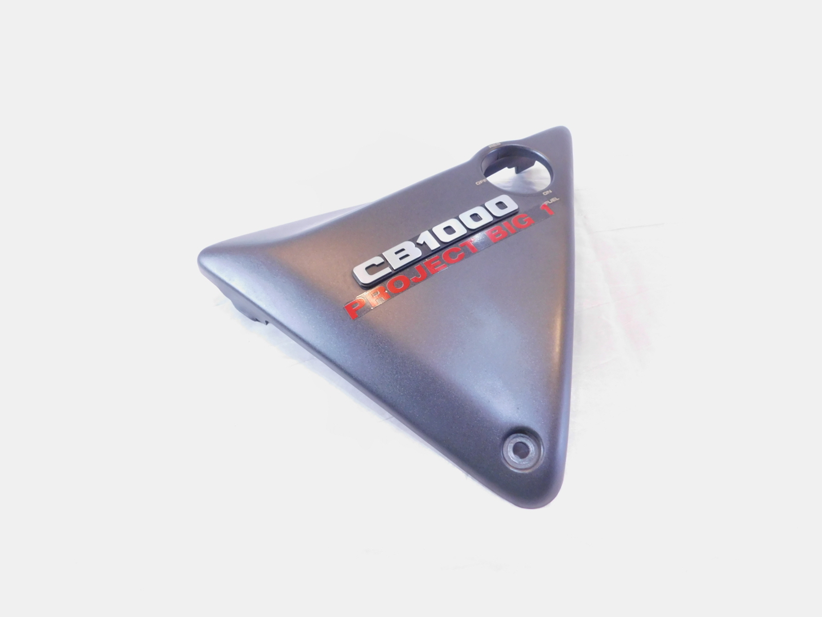 Y 1995 95 Honda CB1000 CB 1000 Black Left Side Ignition Switch Cover