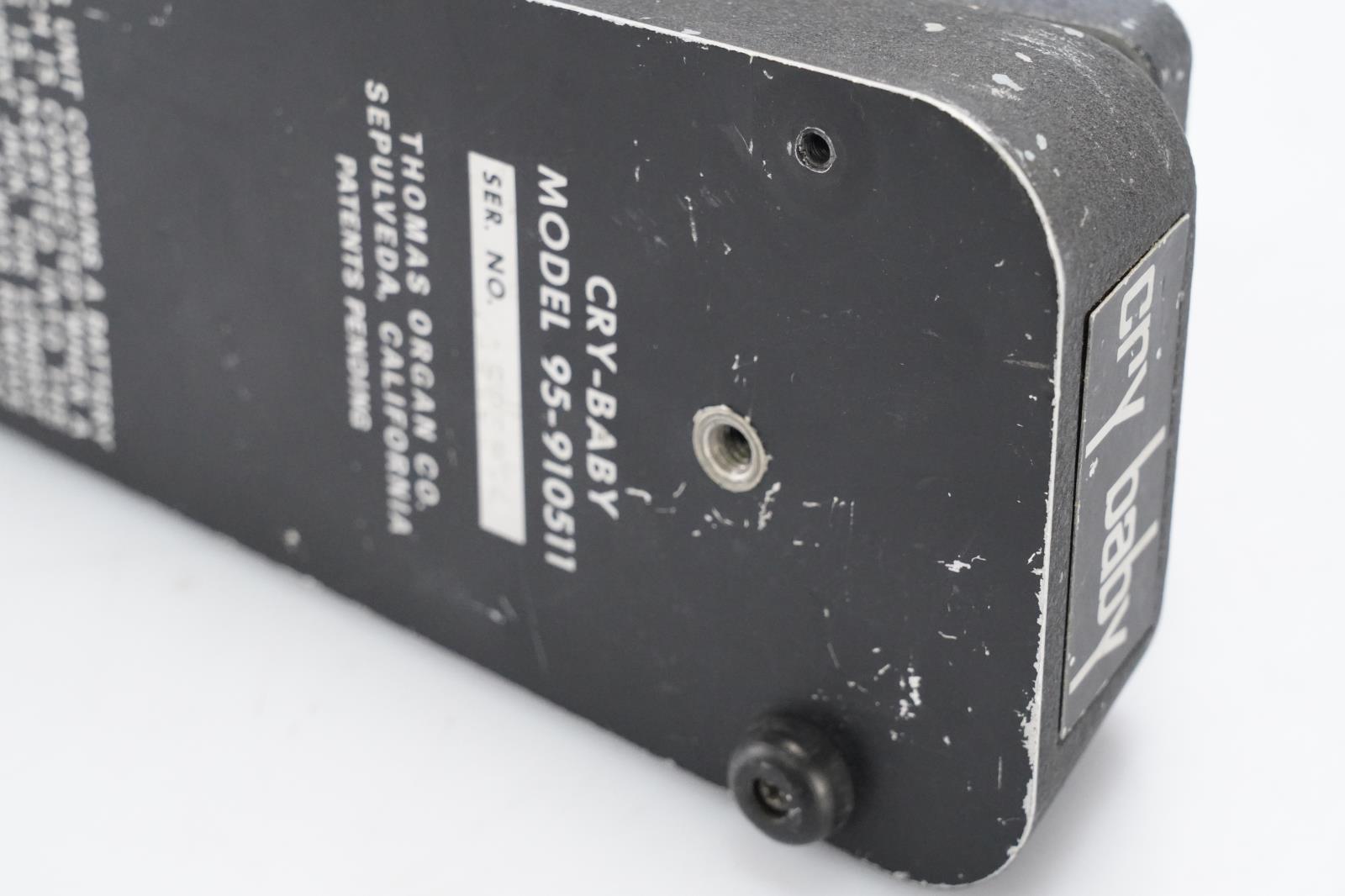 ギター CRY-BABY MODEL95-910511 Vox Cry baby Model 95-910511 - ブラック - ハイパーギターズ