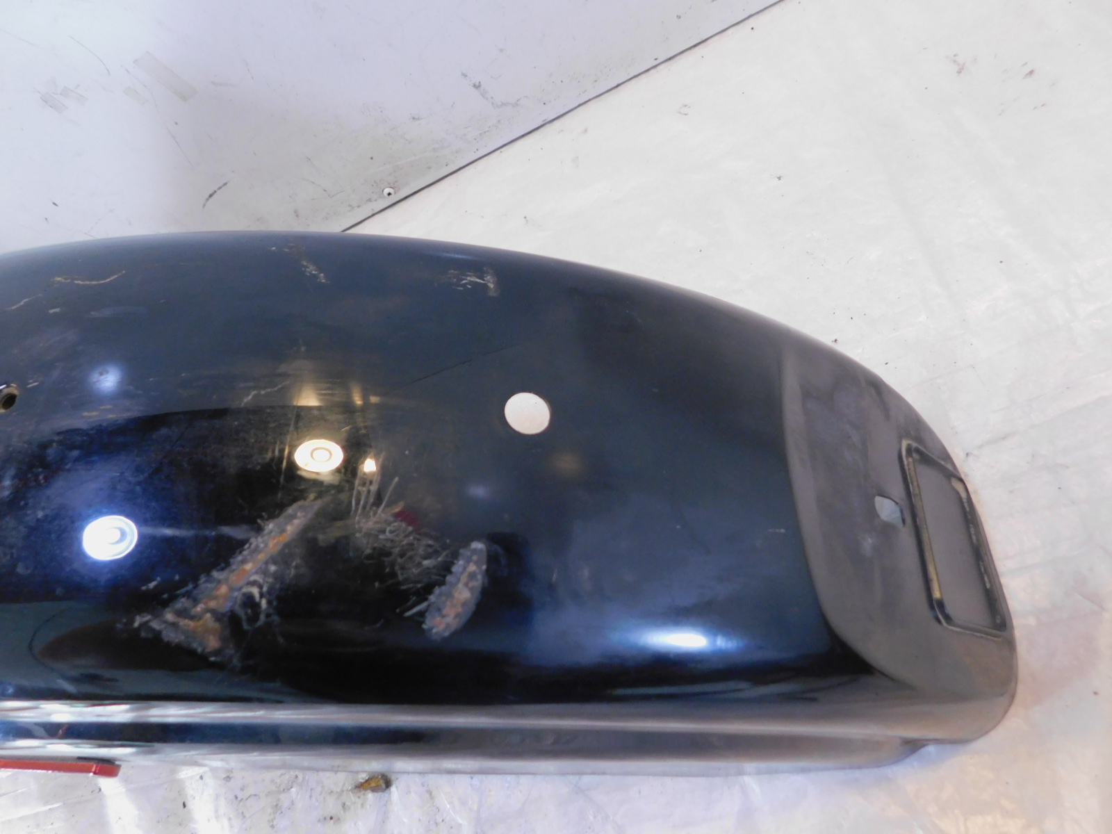 Harley Davidson EVO Dyna Super Glide & Low Rider Black Rear