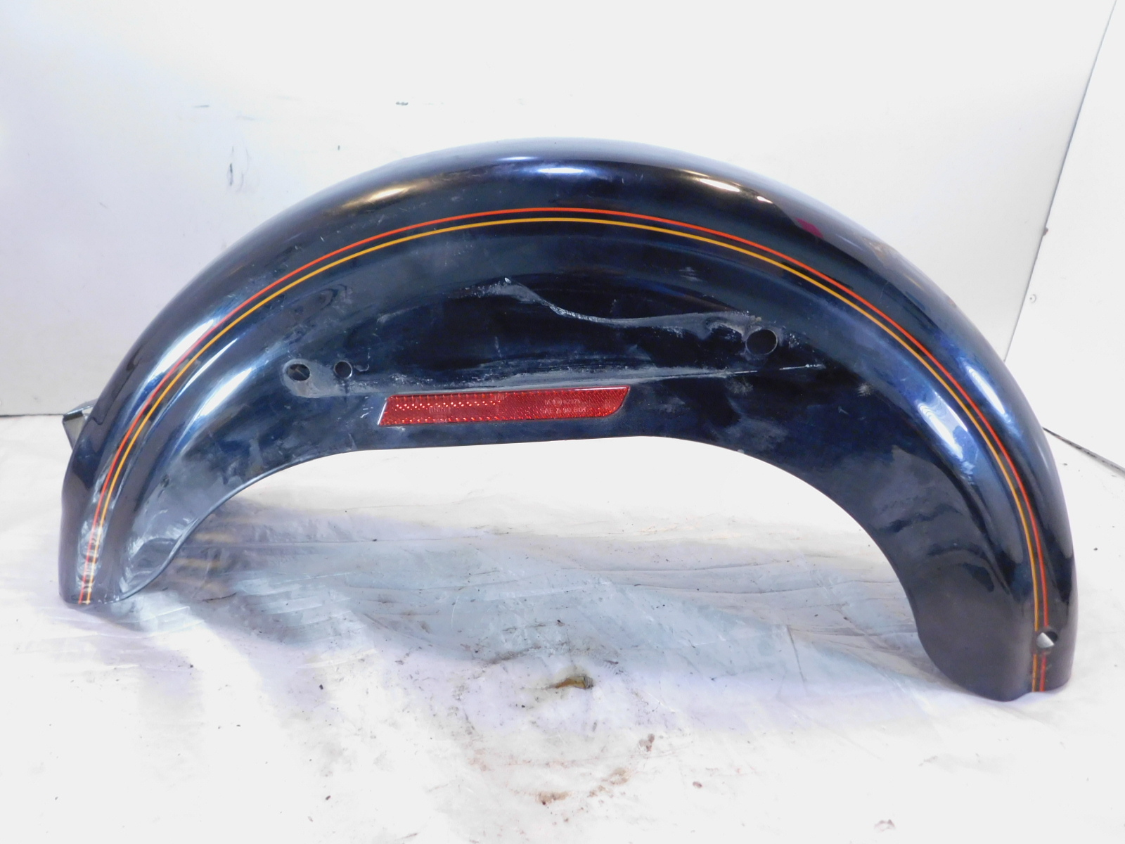 Harley Davidson EVO Dyna Super Glide & Low Rider Black Rear