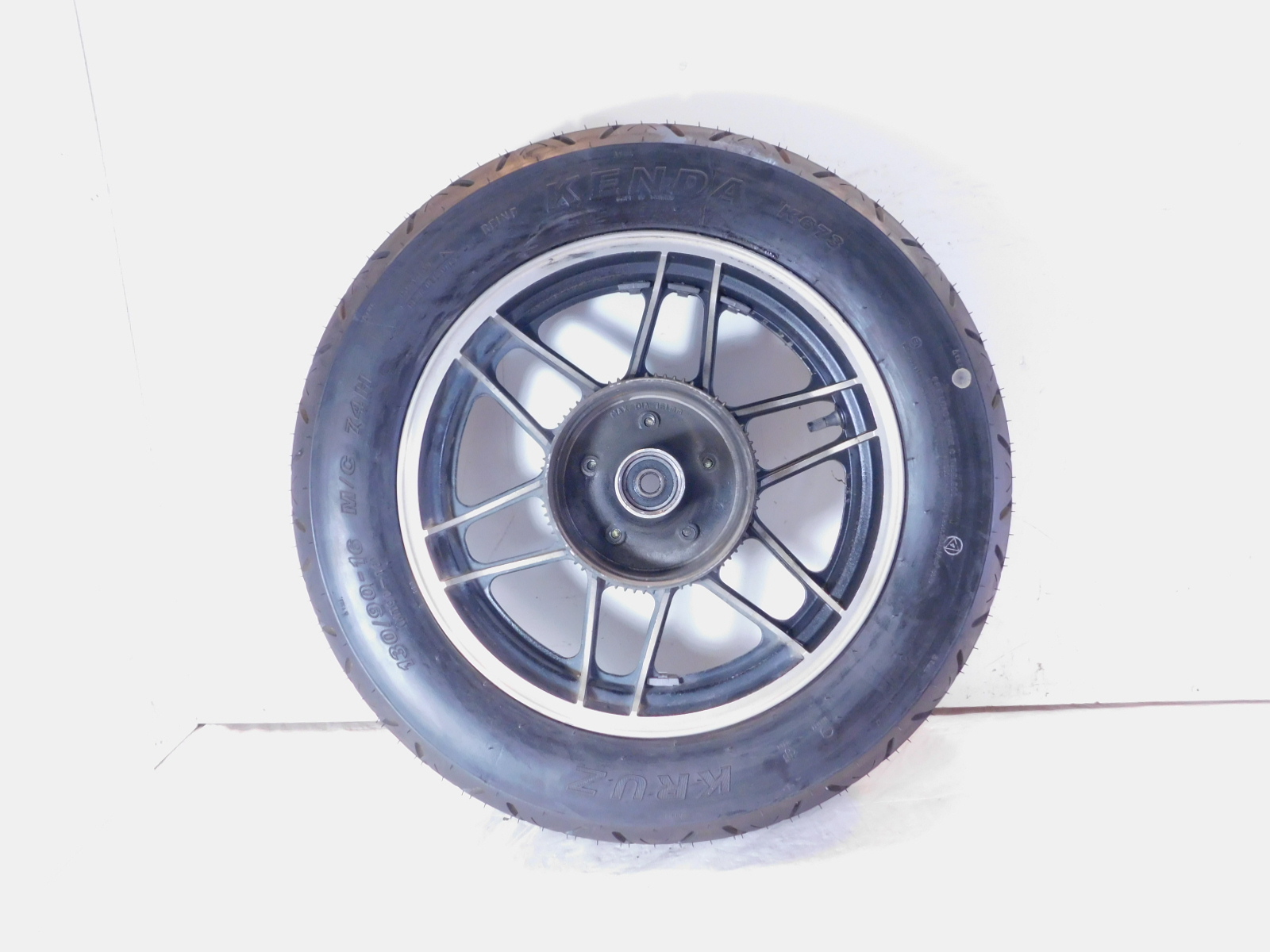 Honda CB650 CB650SC Nighthawk 650 Black Spoked Rear Wheel Rim