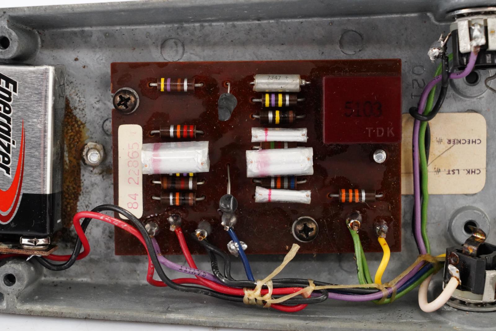 ギター Thomas Organ 95-910511 Cry Baby 70s Used Thomas Organ Cry Baby Wah Model 95-910511 TDK Inductor