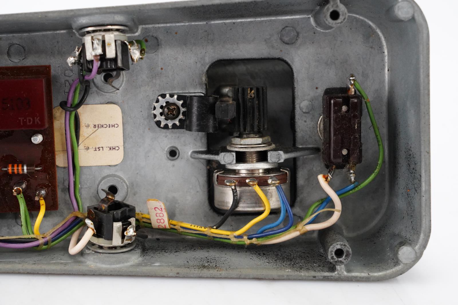 トーマスオルガン CRY-BABY MODEL 95-910511 Used Thomas Organ Cry Baby Wah Model 95-910511 TDK Inductor